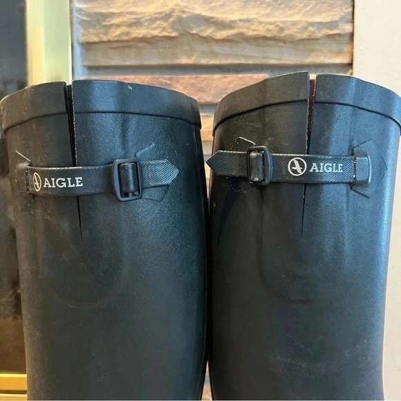 Aigle Aiglentine Women’s Rain Snow Spring Summer Boots Size 39 - Picture 6 of 11